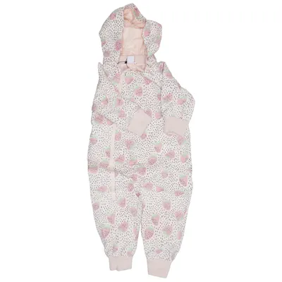 Overall (Vit, Rosa, Flerfärgad) från Lindex Baby Bomull, Polyamid, Polyester
