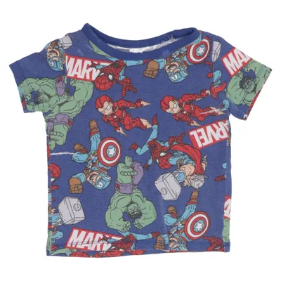 T-shirt (Blauw, Meerkleurig) van Marvel