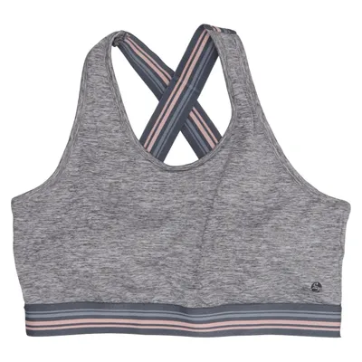 Brassière (Gris) de Sophia Thiel Élasthane, Polyester