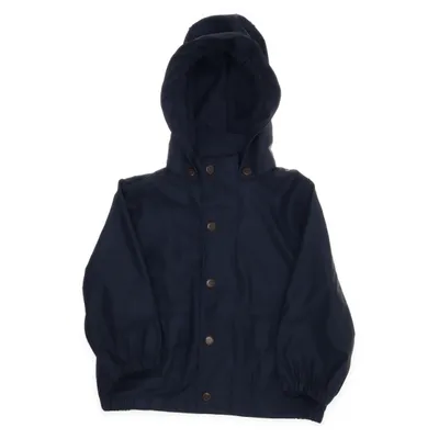 Rain jacket (Gray) from Mikk-line Polyurethane, Recycled polyester