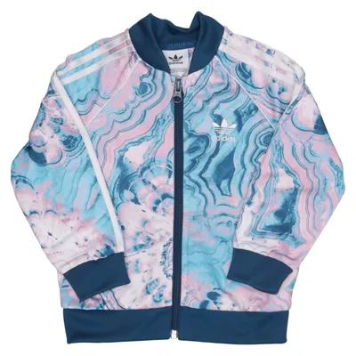 Veste de sport (Bleu, Rose, Multicolore) de Adidas Originals Polyester recyclé