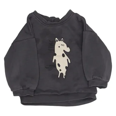 Sweatshirt (Grå) fra Mini Rodini Bomuld, Polyester