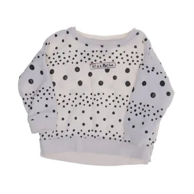 Sweatshirt (Beige, Meerkleurig) van Zara Baby Katoen, Elastaan