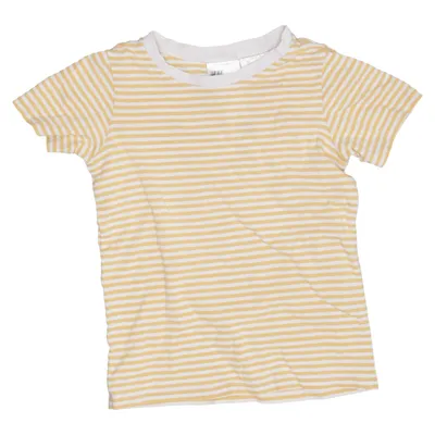 T-shirt (Yellow, White) from H&M Cotton