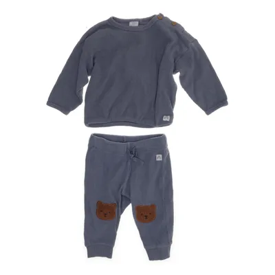 Set (Blauw, Meerkleurig) van Lindex Baby Katoen, Elastaan