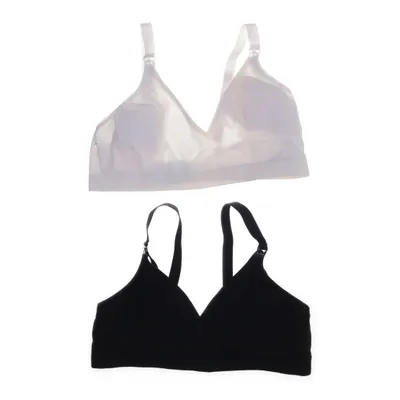 Amme BH (Sort, Hvid) fra H&M Mama Elastan, Polyamid