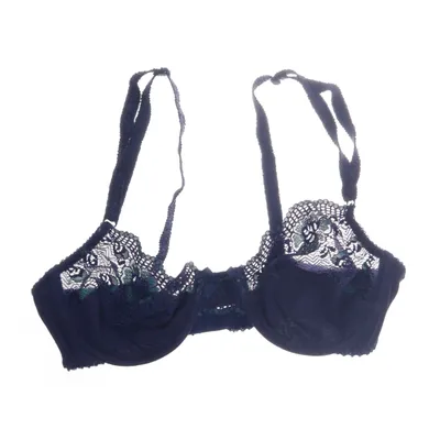 Soutien-gorge (Bleu) de Blue Moon Élasthane, Laine