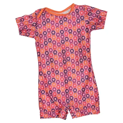 Barboteuse (Rose, Multicolore) de Katvig Élasthane, Polyester recyclé