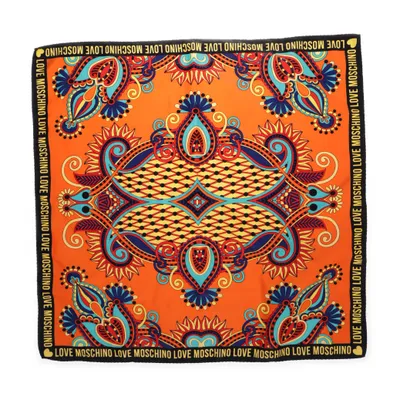 Halsdoek (Oranje, Meerkleurig) van Love Moschino
