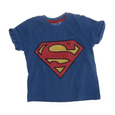 T-shirt (Blå, Röd, Gul) från Superman Bomull, Polyester