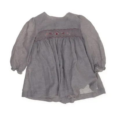 Dress (Silver, Beige) from Tartine et Chocolat Cotton, Polyamide, Viscose