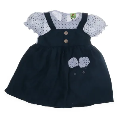 Hängselklänning (Grön, Vit, Flerfärgad) från Appel