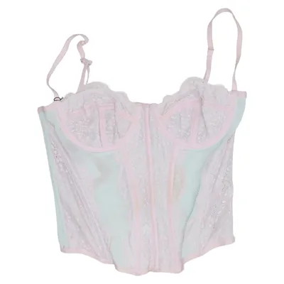 Bustier (Groen, Roze)