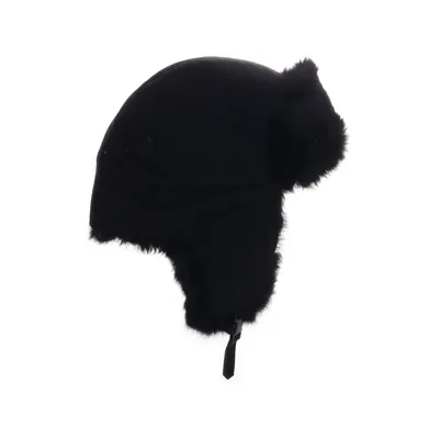 Pälsmössa (Svart) Kaninpäls, Polyester