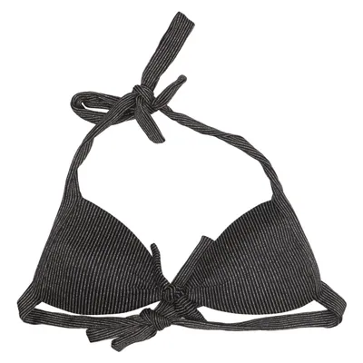 Bikini top (Zwart, Goud) van Luli Fama Elastaan, Polyamide