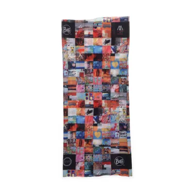 Halsvärmare (Flerfärgad) från Buff Elastan, Återvunnen polyester