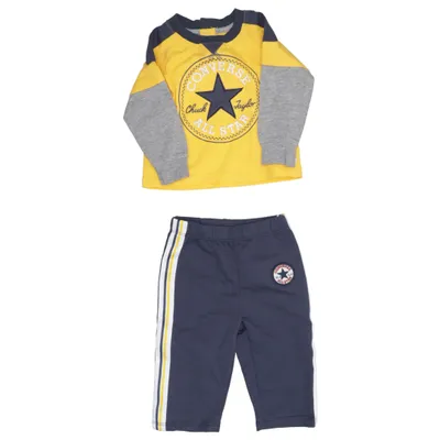 Set (Gul, Grå, Blå) från Converse Bomull, Polyester