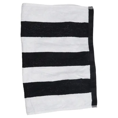 Handduk (Svart, Vit) från H&M Home Bomull