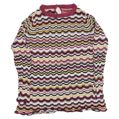 Trui (Lila, Geel, Wit, Meerkleurig) van Missoni Lindex Katoen, Viscose