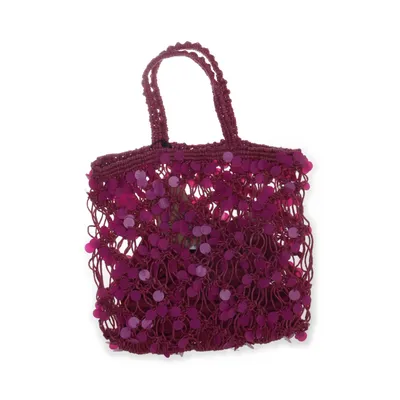 Sac à main (Violet) de Zara Coton