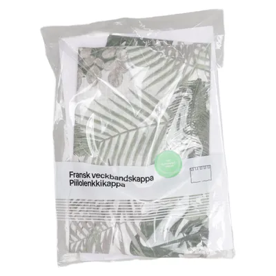 Gardinkappe (Grøn, Hvid) fra Hemtex Bomuld