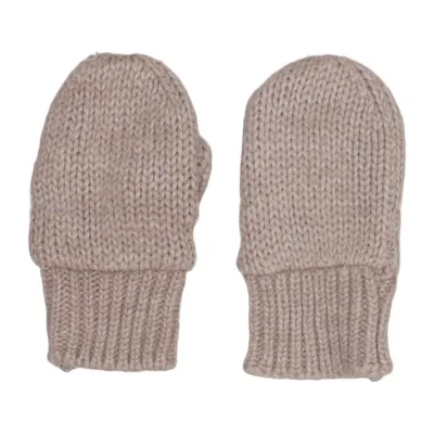 Mittens (Beige) from H&M Acrylic, Polyester