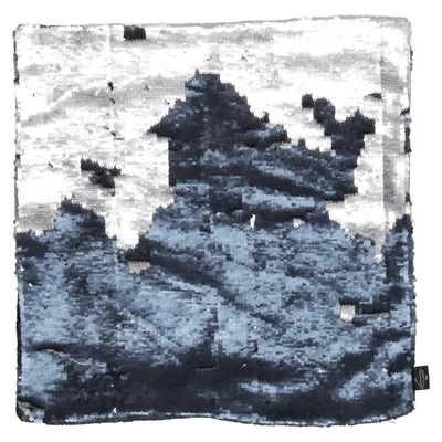 Kuddfodral (Silverfärgad, Svart) från Eight Mood Polyester