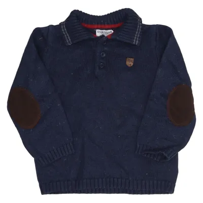 Sweater (Blue) from Cyrillus Cotton, Polyamide, Viscose, Wool