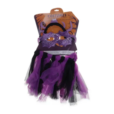 Maskeradkläder (Svart, Lila) från Rusta Polyester
