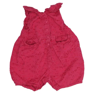 Barboteuse (Rose) de H&M Baby Coton, Lin