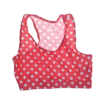 Bikiniöverdel (Röd, Vit) från Varsity Elastan, Polyester