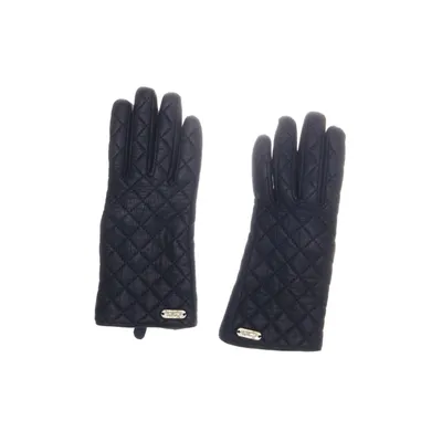 Leather gloves (Blue) from Hampton Republic Leather, Suede, Polyester
