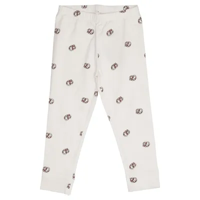 Leggings (Beige, Bruin) van The New Siblings Elastaan, Organisch katoen