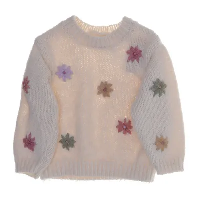 Sweater (Beige, Flerfarvet) fra Zara Polyester