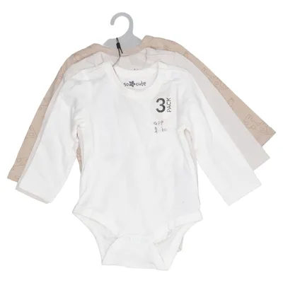 Body (Blanc, Beige) de So Cute Coton
