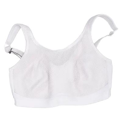Sports-BH (Hvid) fra Swegmark Elastan, Polyamid, Polyester