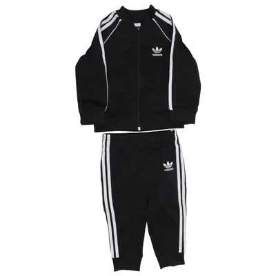 Sportswear set (Black, White) from Adidas Recycled polyester