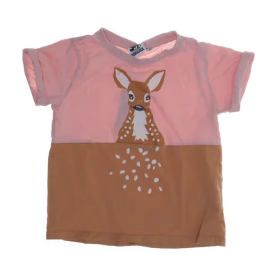 T-shirt (Rosa, Brun) från Kolmården Bomull