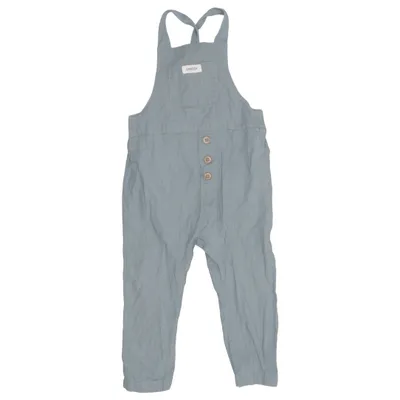 Dungarees (Turquoise) from Newbie by KappAhl Cotton