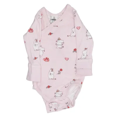 Body (Rosa, Flerfärgad) från Moomin by Lindex Bomull, Elastan