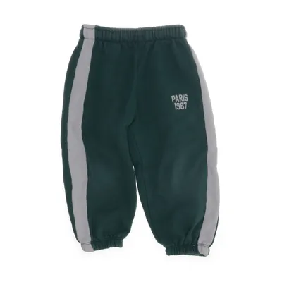 Mjukisbyxor (Grön, Vit) från Zara Bomull, Polyester