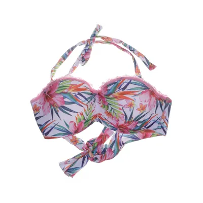 Bikini top (Wit, Meerkleurig) van Dsaint Polyester