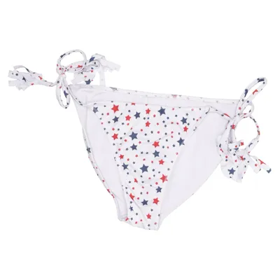Bikiniunterteil (Weiß, Rot, Blau) von Chasor Elasthan, Polyester
