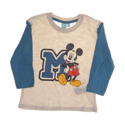 Långärmad t-shirt (Beige, Blå, Flerfärgad) från Disney Baby Bomull
