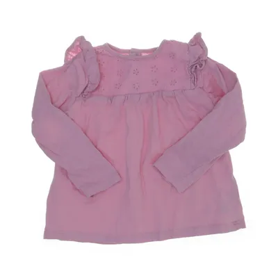 Långärmad t-shirt (Rosa) från Tex Baby Bomull