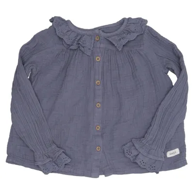 Blus (Blå) från Newbie by KappAhl Bomull