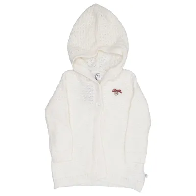 Cardigan (Wit) van Kanz Acryl, Wol