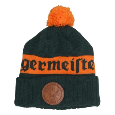 Bobble hat (Green, Orange) from Jägermeister Acrylic