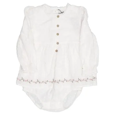 Body (White) from Newbie by KappAhl Cotton