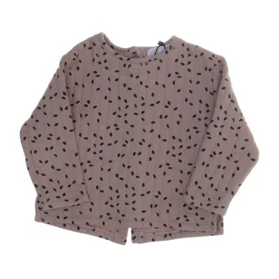 Strickjacke (Beige, Schwarz) von Zara Mini Baumwolle, Polyester